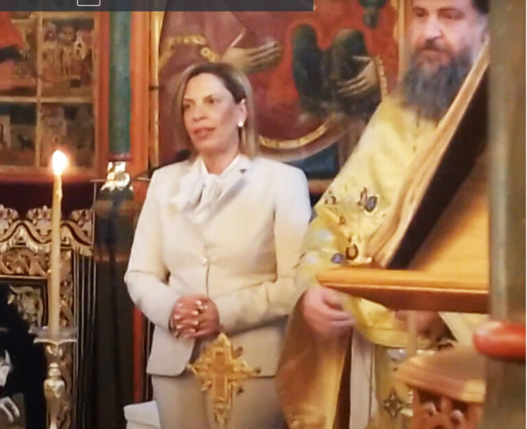 Δοξολογία νέου έτους 2024- Χαιρετισμός Δημάρχου Βισαλτίας Βάνας Πλιάκου